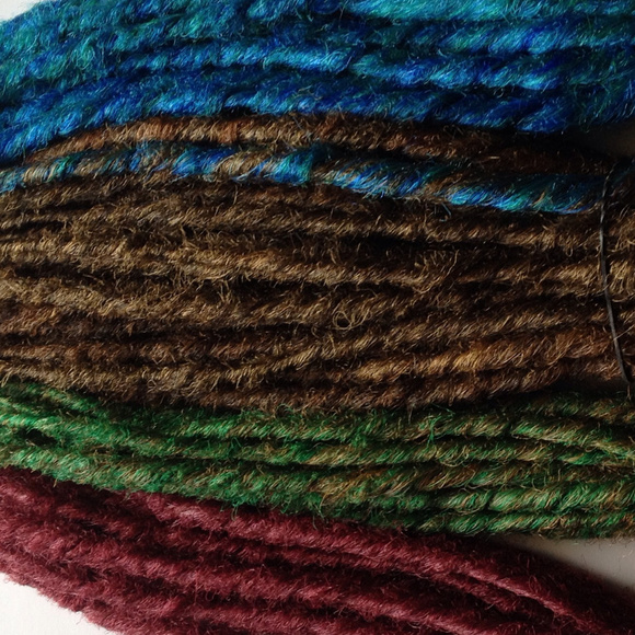 Jewel Tone Brown Dreads Dreadlocks Hair Extensions